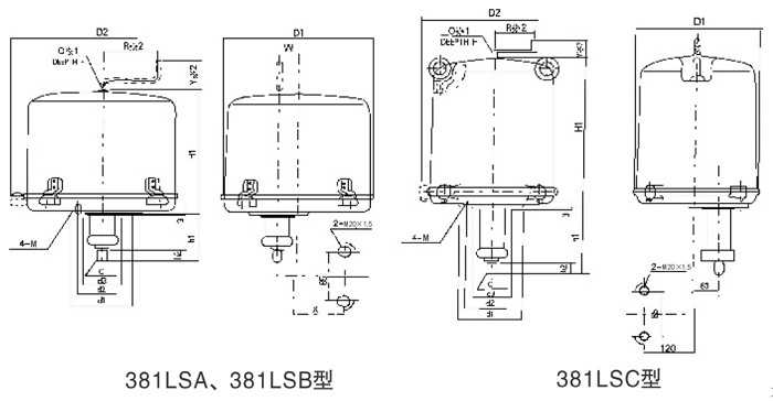 電動執行器結構圖