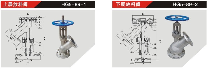 氣動放料閥結(jié)構(gòu)圖